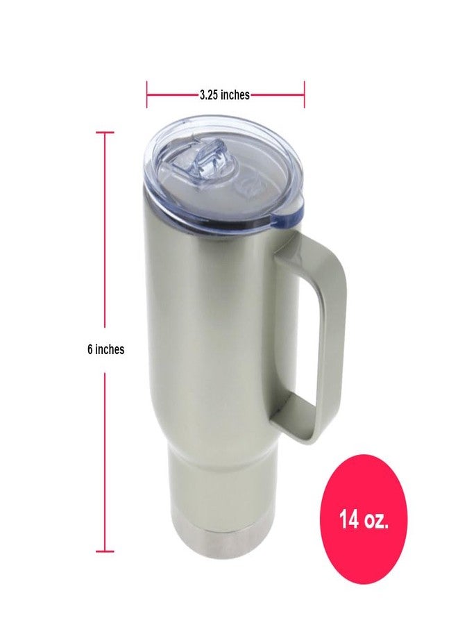 SpreadPassion THE STORE - The Best Aide Ever Tumbler - Stainless Steel Novelty Tumbler for Birthday and Anniversary Parties - Gift Idea for Appreciate on Christmas - 14 Oz Hot Tea Tumbler (Silver) - Image 4